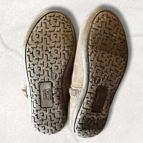 Harper Canyon Kids Taupe Boots - Picture 3 of 4